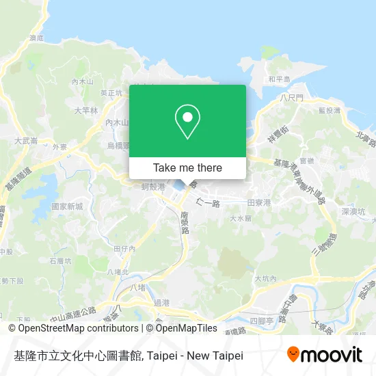 基隆市立文化中心圖書館地圖