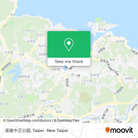 基隆中正公园 map