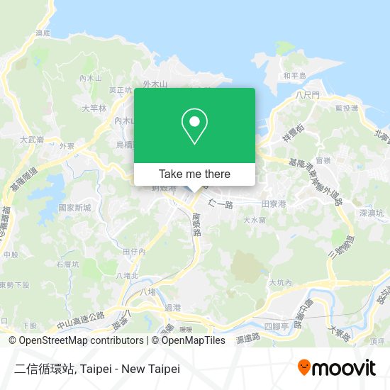 二信循環站地圖