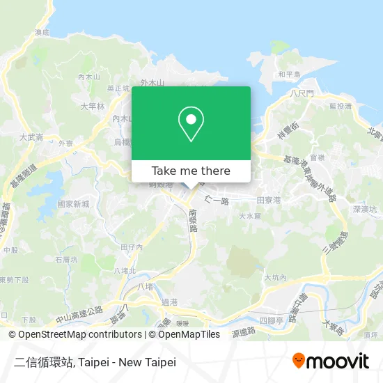 二信循環站 map