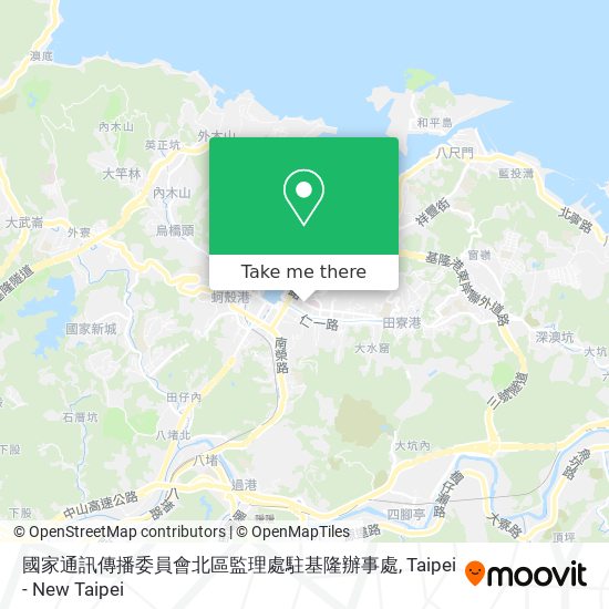國家通訊傳播委員會北區監理處駐基隆辦事處 map
