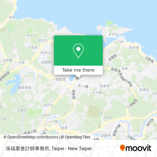 張福重會計師事務所 map