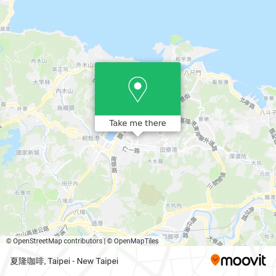 夏隆咖啡 map