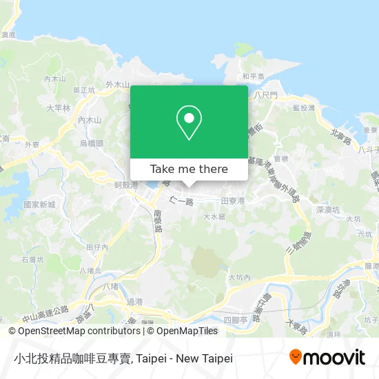 小北投精品咖啡豆專賣 map