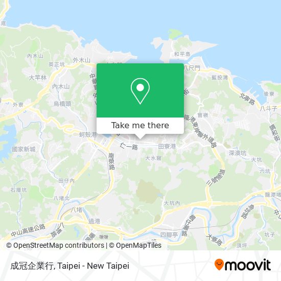 成冠企業行地圖