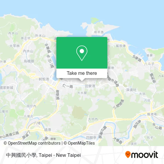 中興國民小學地圖