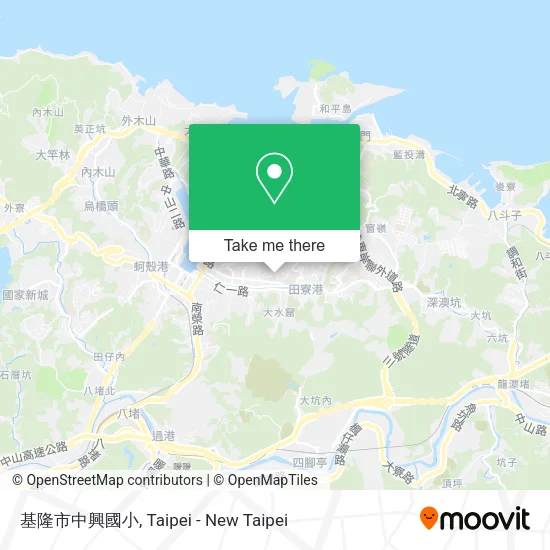 基隆市中興國小地圖