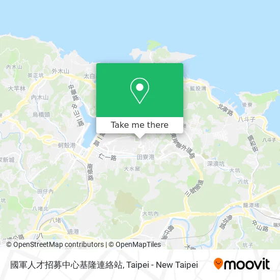 國軍人才招募中心基隆連絡站 map