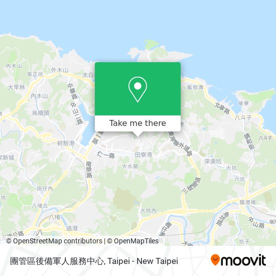 團管區後備軍人服務中心 map