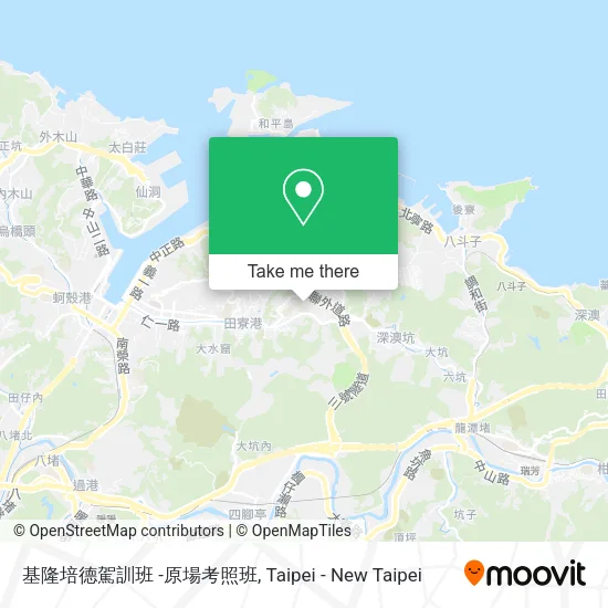基隆培德駕訓班 -原場考照班 map