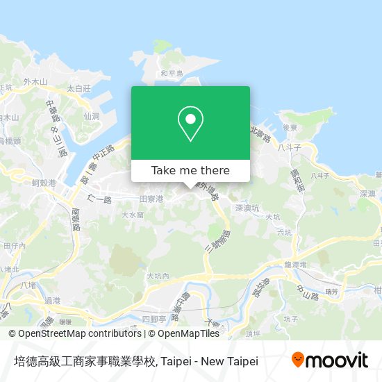 培德高級工商家事職業學校 map