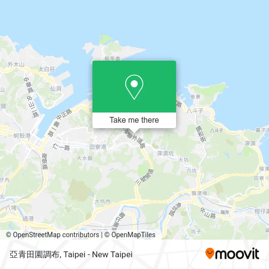 亞青田園調布地圖