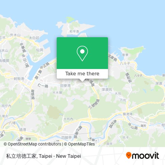 私立培德工家 map