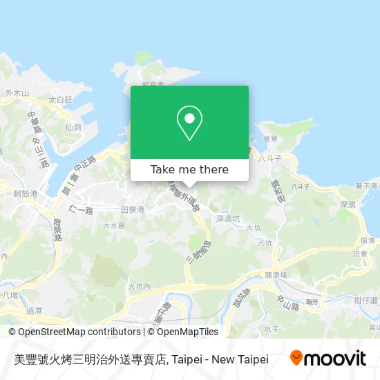 美豐號火烤三明治外送專賣店 map
