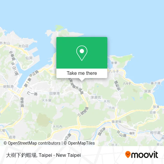 大樹下釣蝦場地圖
