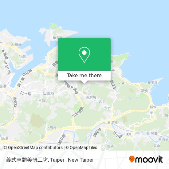 義式車體美研工坊 map