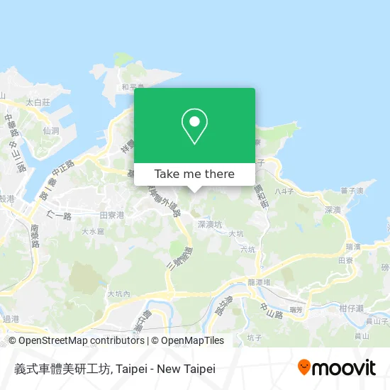 義式車體美研工坊 map