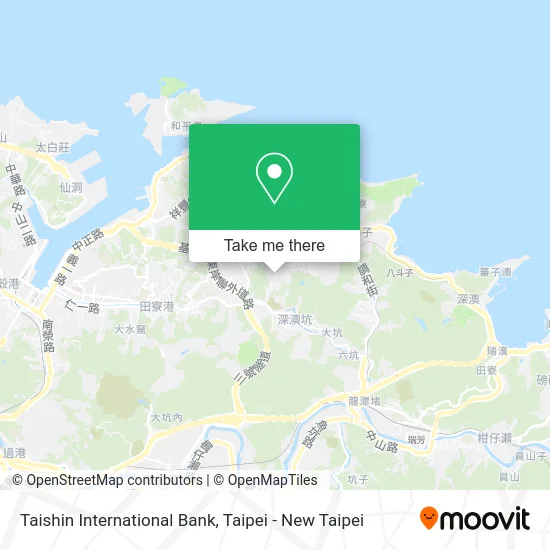 Taishin International Bank map