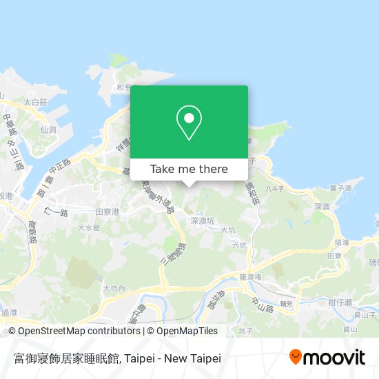 富御寢飾居家睡眠館 map