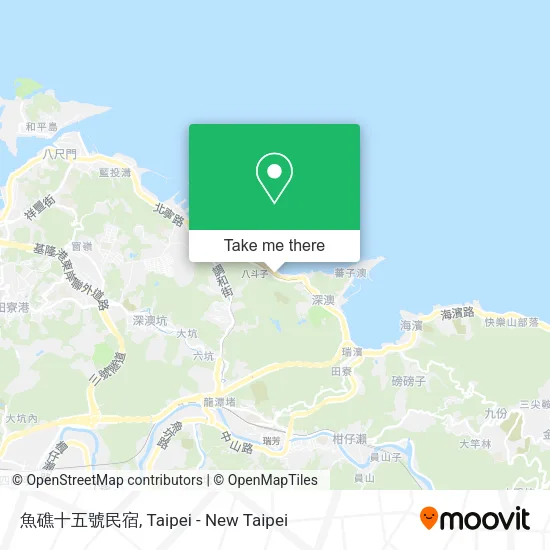 魚礁十五號民宿地圖
