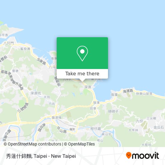 秀蓮什錦麵地圖