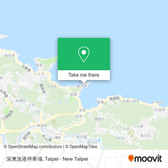 深澳漁港停車場地圖