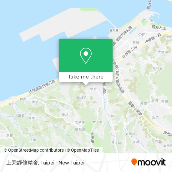 上乘靜修精舍 map