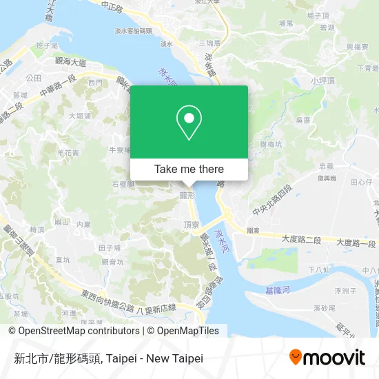 新北市/龍形碼頭地圖
