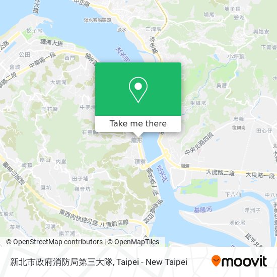 新北市政府消防局第三大隊地圖