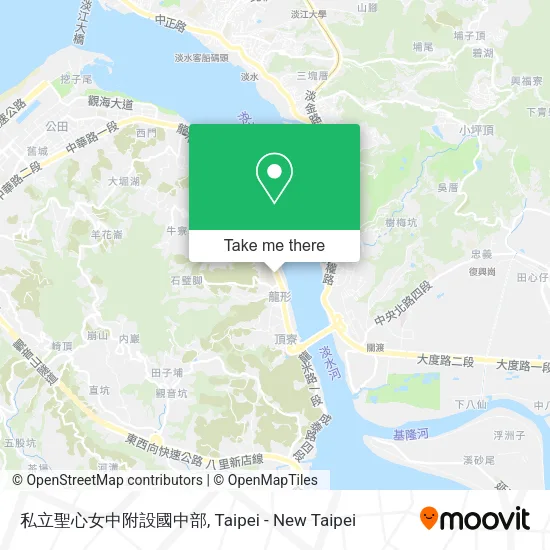 私立聖心女中附設國中部地圖