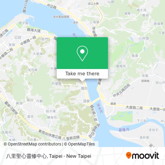 八里聖心靈修中心 map