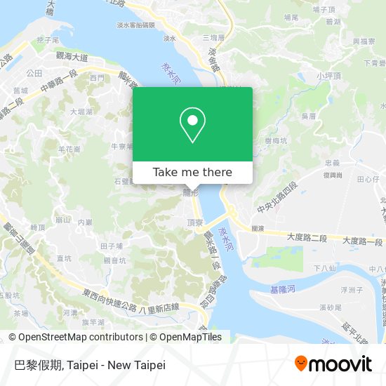 巴黎假期 map