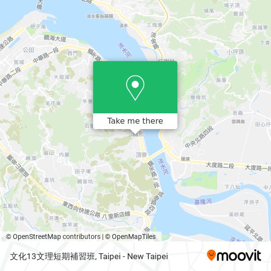 文化13文理短期補習班 map