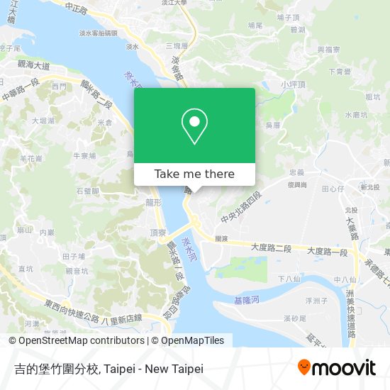 吉的堡竹圍分校 map