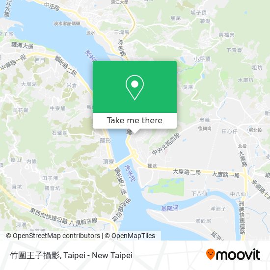 竹圍王子攝影 map