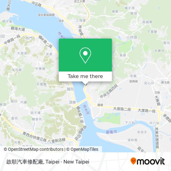 啟順汽車修配廠 map