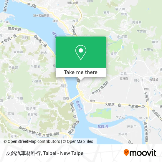 友銘汽車材料行 map