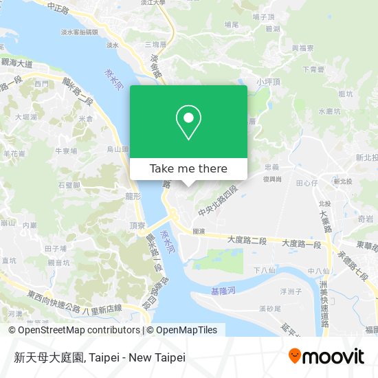 新天母大庭園 map