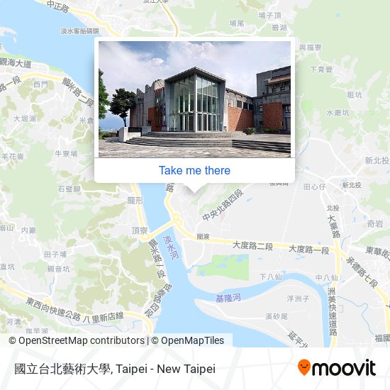 國立台北藝術大學 map