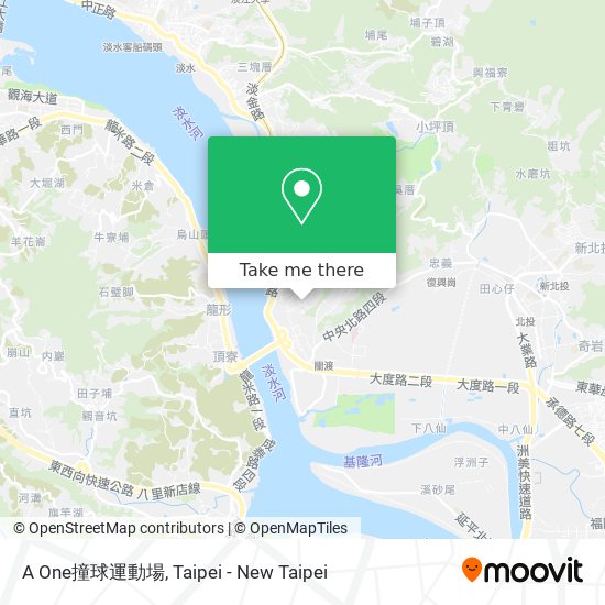 A One撞球運動場 map