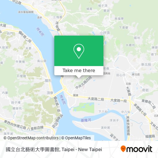 國立台北藝術大學圖書館 map