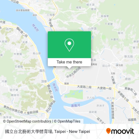國立台北藝術大學體育場 map