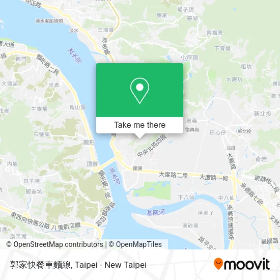 郭家快餐車麵線地圖