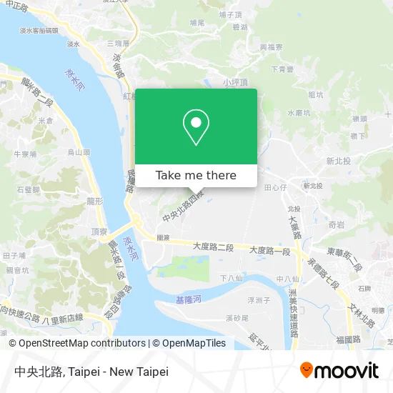 中央北路 map