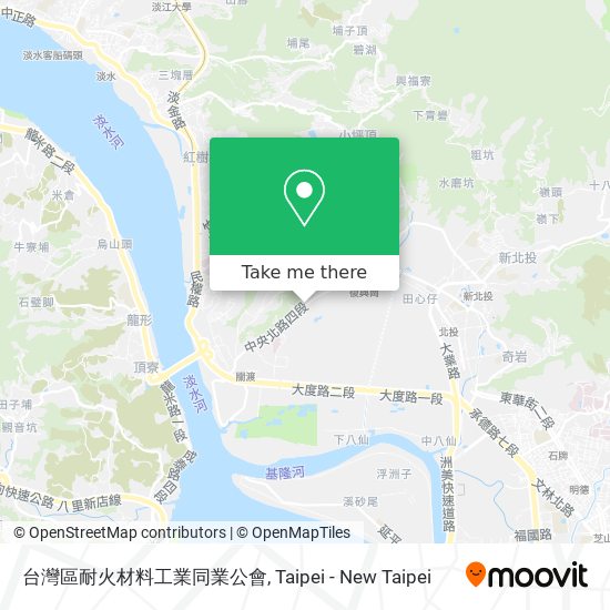 台灣區耐火材料工業同業公會 map