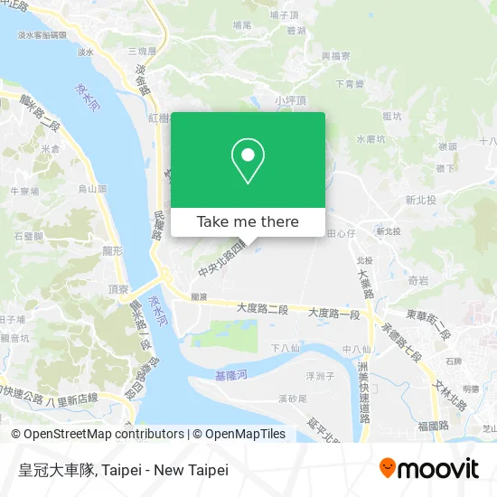 皇冠大車隊 map