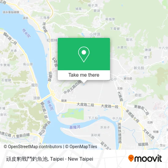 頑皮豹戰鬥釣魚池 map