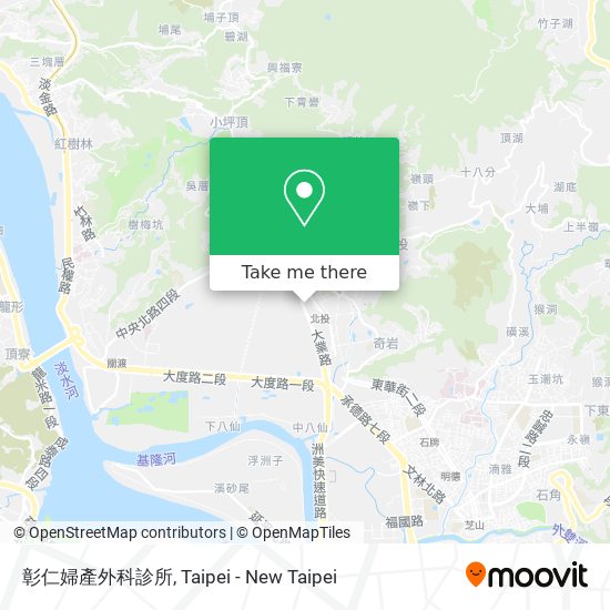 彰仁婦產外科診所 map
