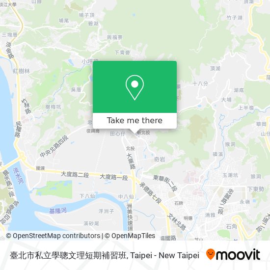 臺北市私立學聰文理短期補習班 map