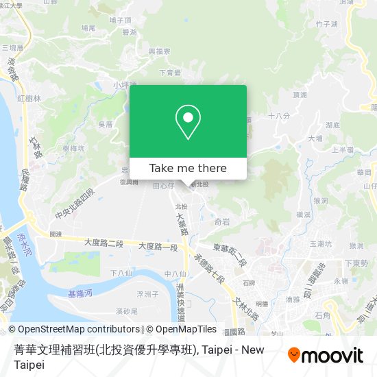 菁華文理補習班(北投資優升學專班) map